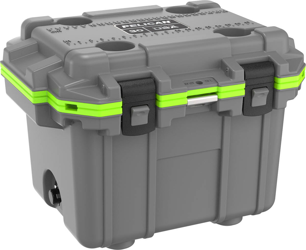 30QT Elite Cooler - Premium Heavy-Duty Ice Chest for Camping, Fishing, and Outdoor Adventures - Keeps Ice for 5+ Days - Perfect for Picnics, Tailgating, and Beach Trips