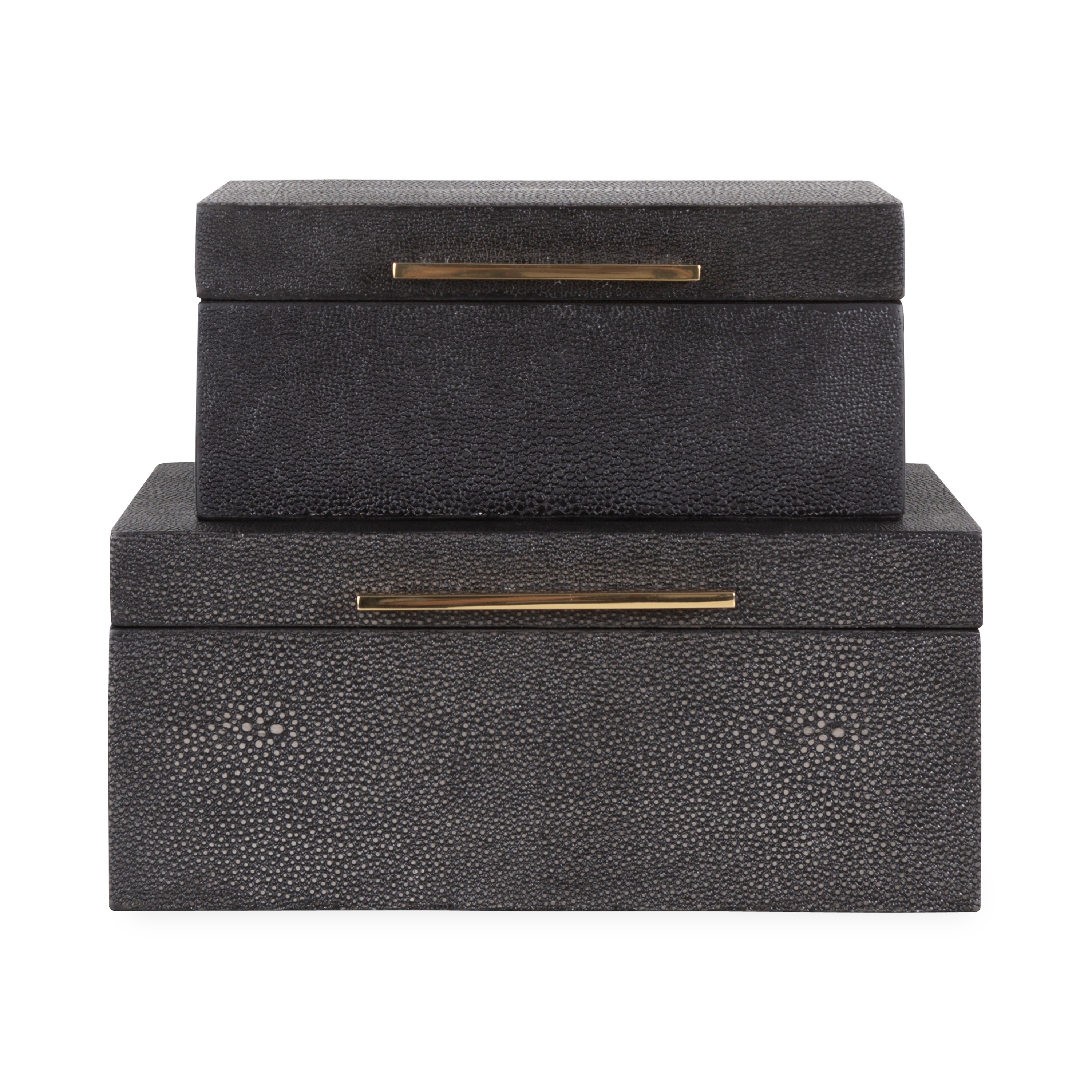 Luxury Faux Shagreen Jewelry Box - Elegant Storage for Rings, Necklaces & Accessories - Perfect for Home Decor, Gift Giving & Travel Organizer
