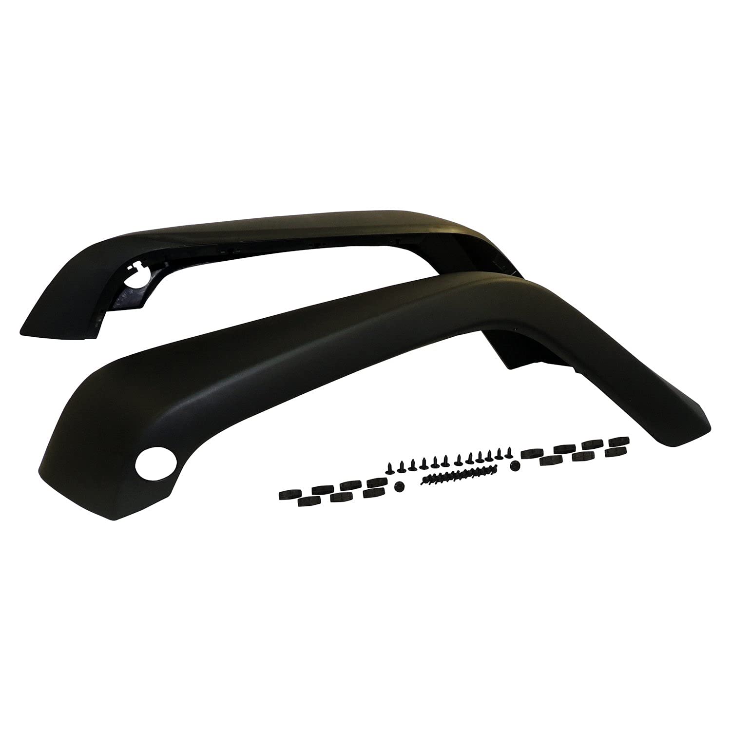 Crown Automotive Fender Flare Set (5KFKFR) - Heavy Duty Truck & SUV Accessories for Off-Road Protection & Style