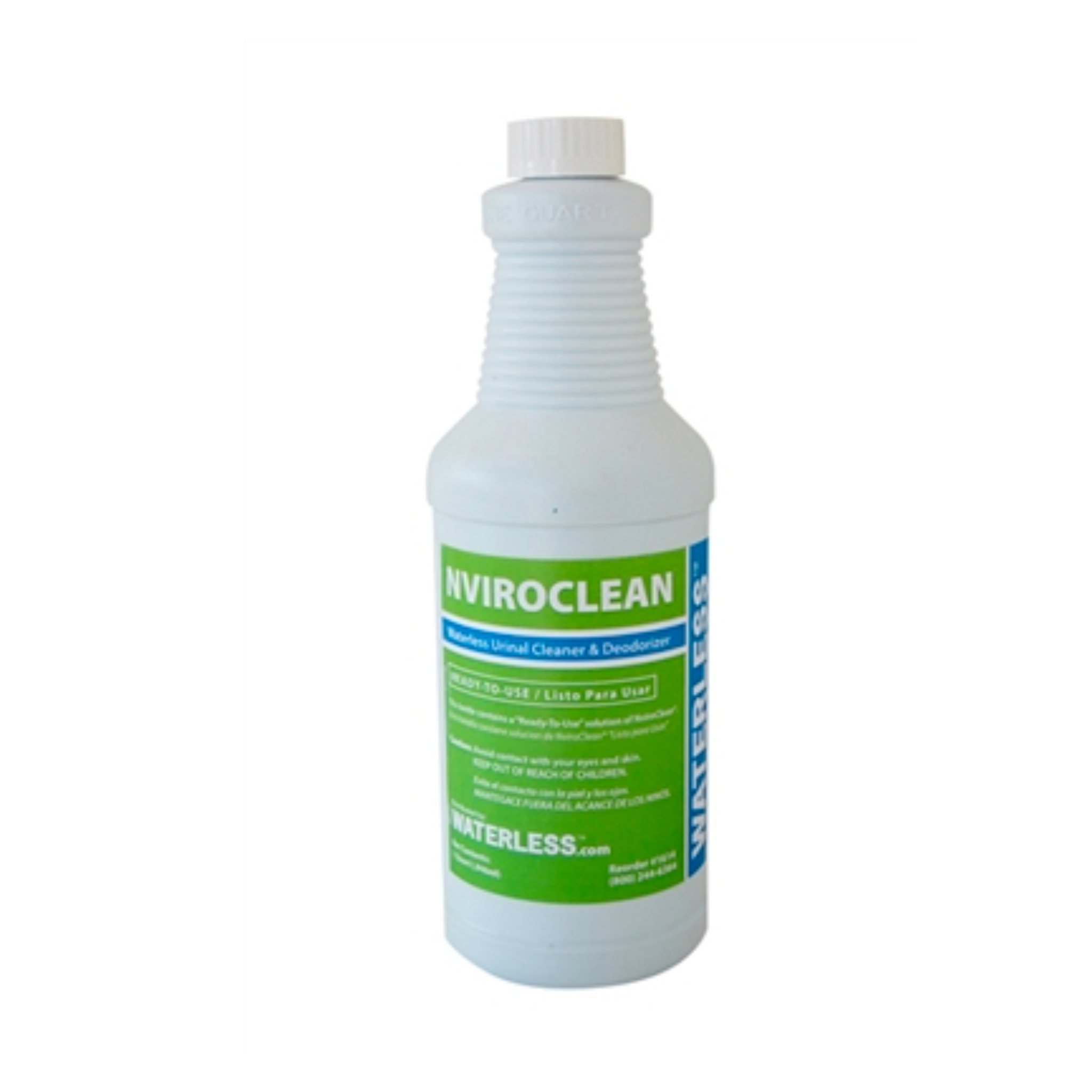 NviroClean Waterless Urinal Cleaner - Eco-Friendly, Odor Eliminating Toilet Fixture for Commercial & Public Restrooms - Perfect for Offices, Schools, and Shopping Malls