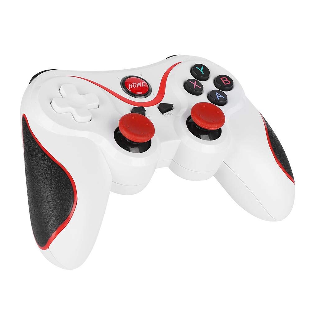 ASHATA Wireless Bluetooth Game Controller - Universal Gaming Joystick for Android, iOS, Windows 7/8/10, PS3, Smartphones & Tablets - Perfect for Mobile Gaming, PC Gaming & Console Gaming