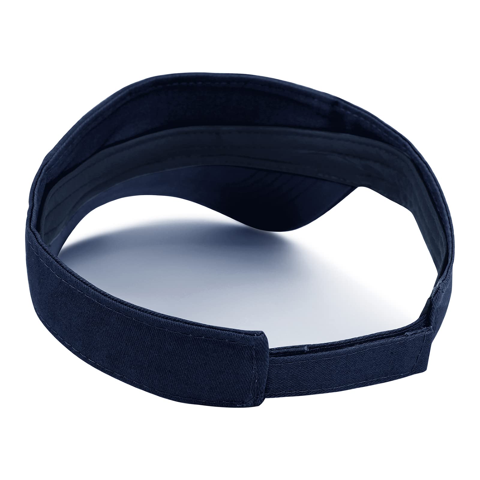 Sun Visor Hat - Breathable Cotton UV Protection Cap for Women & Men - Perfect for Golf, Beach, Running & Outdoor Activities