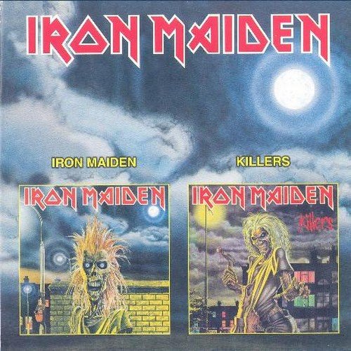 Iron Maiden Debut Album (1980) & Killers (1981) - Classic Heavy Metal Vinyl Records for Collectors and Music Lovers