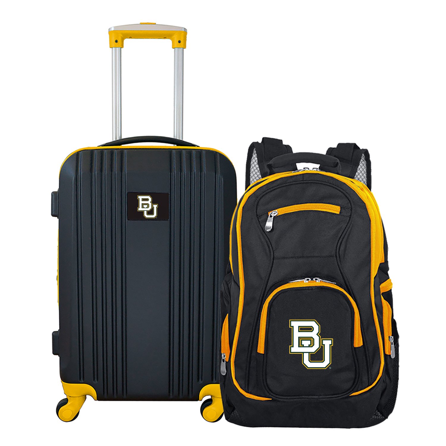 NCAA 2-Piece Luggage Set - Durable Travel Suitcase with Wheels for College Students, Sports Fans | Perfect for Air Travel, Road Trips & Game Day Weekends
