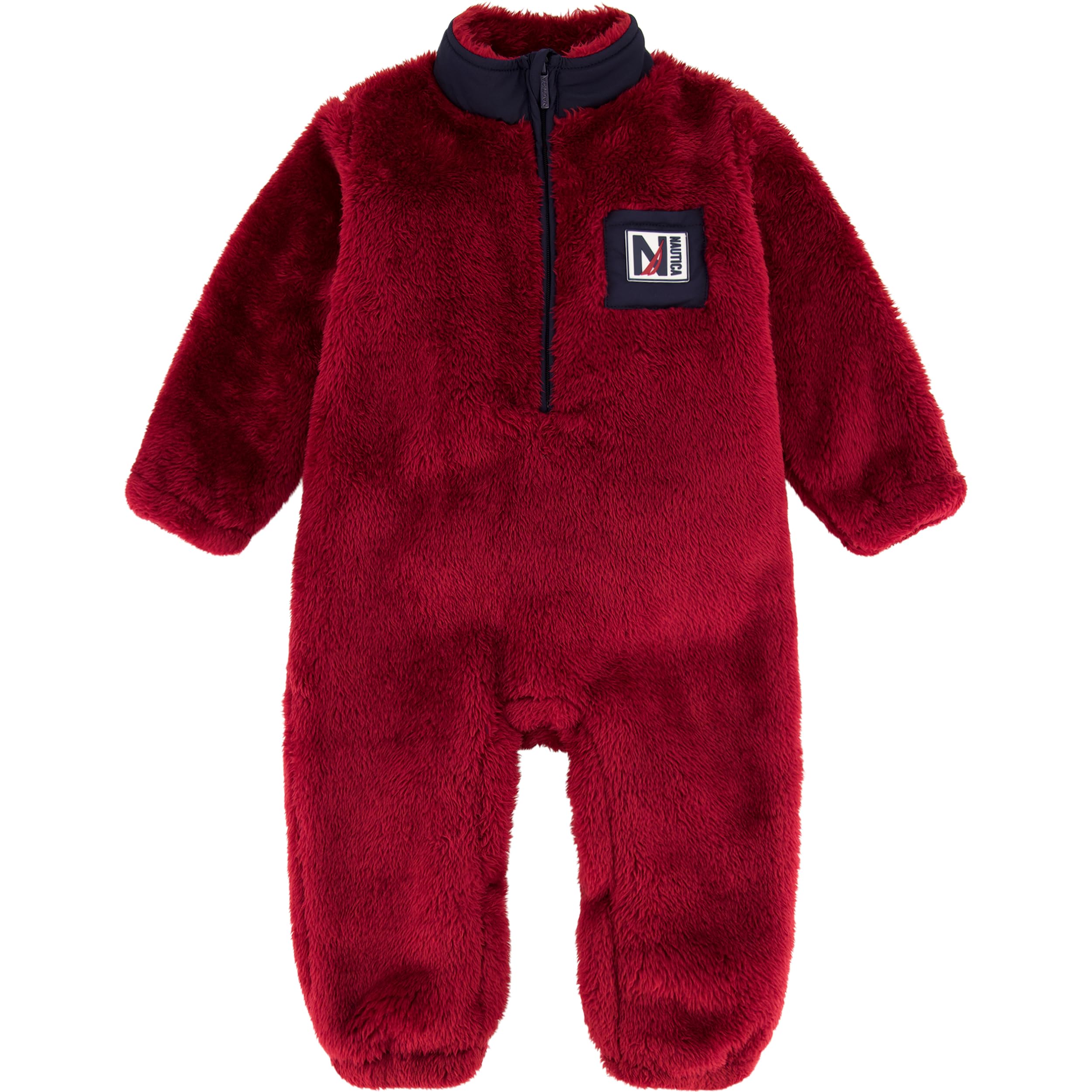 Nautica Baby Boys' Coverall - Soft & Comfortable One-Piece Outfit for Infants | Perfect for Playtime, Daycare & Family Outings