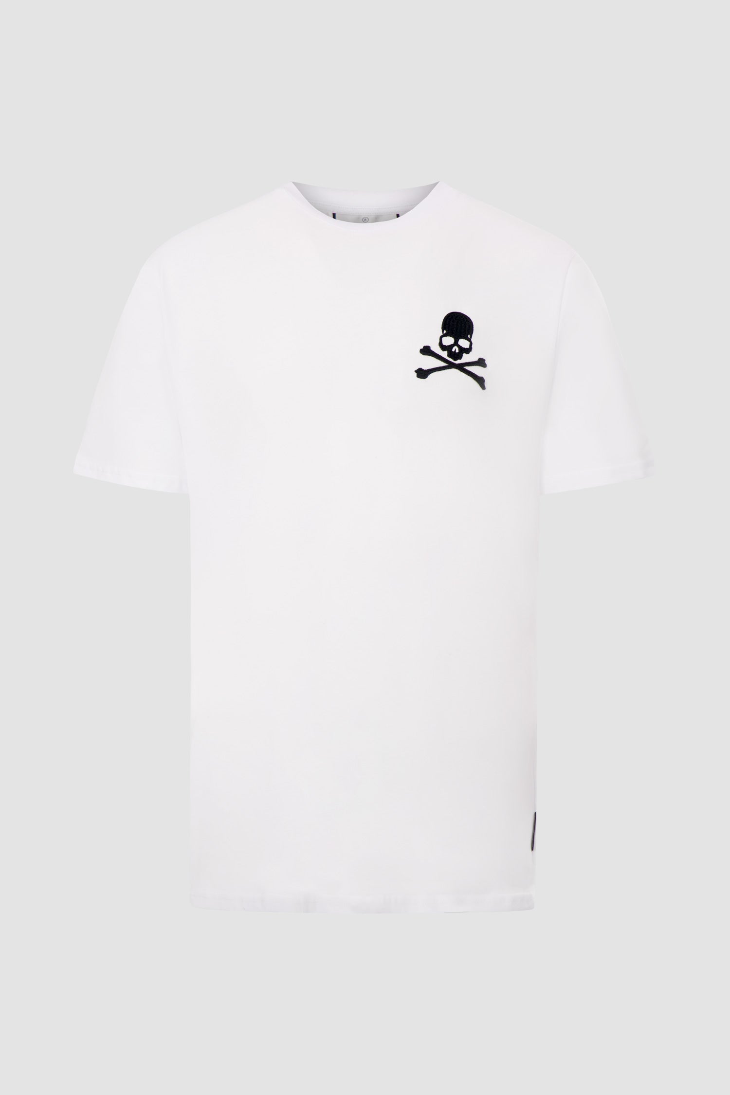 Philipp Plein White Round Neck Short Sleeve T-Shirt for Men - Casual Summer Fashion Tee - Perfect for Streetwear, Outings & Everyday Wear