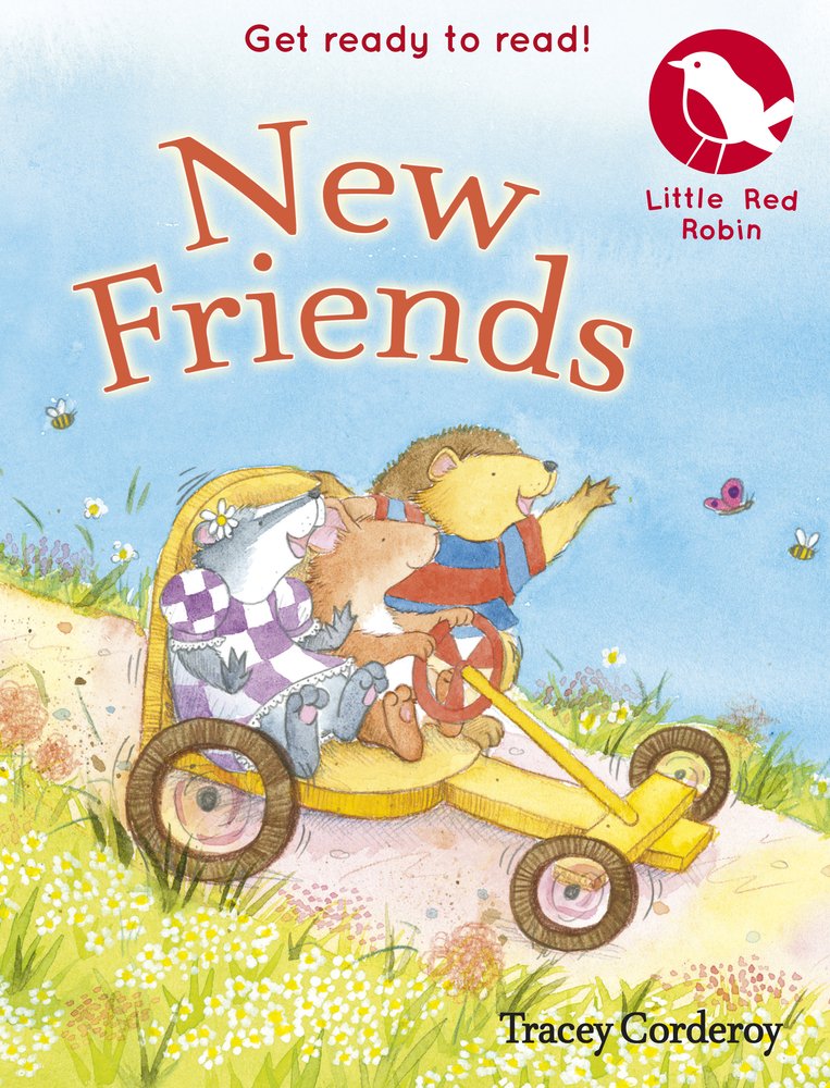 New Friends (Little Red Robin) - Adorable Plush Toy for Kids, Perfect for Gifts, Playtime & Nursery Decor