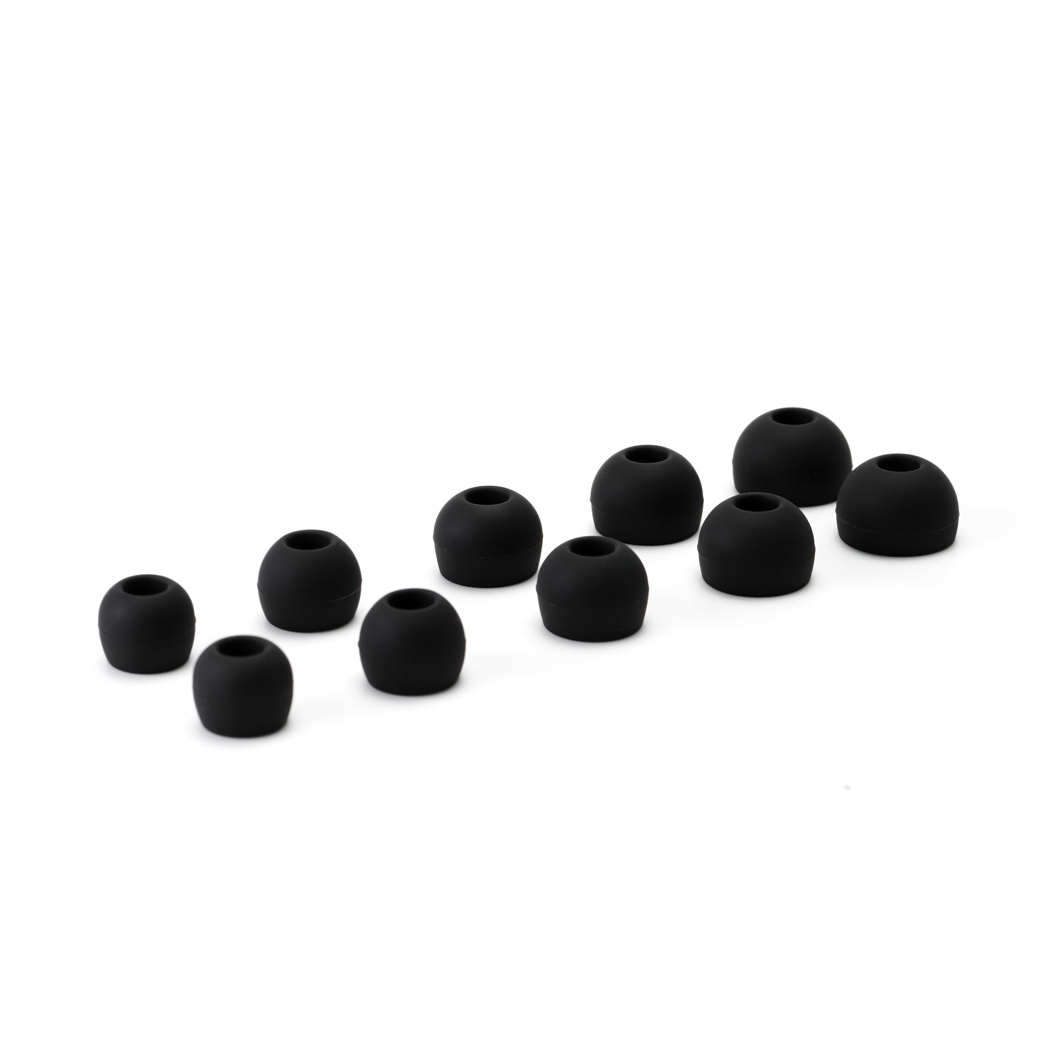 Premium DIVINUS Velvet Silicone Eartips for 3.5mm Nozzle - Comfortable Noise Isolation Ear Tips for AirPods Pro, Galaxy Buds & Wireless Earbuds - Perfect for Workouts, Commuting & Travel
