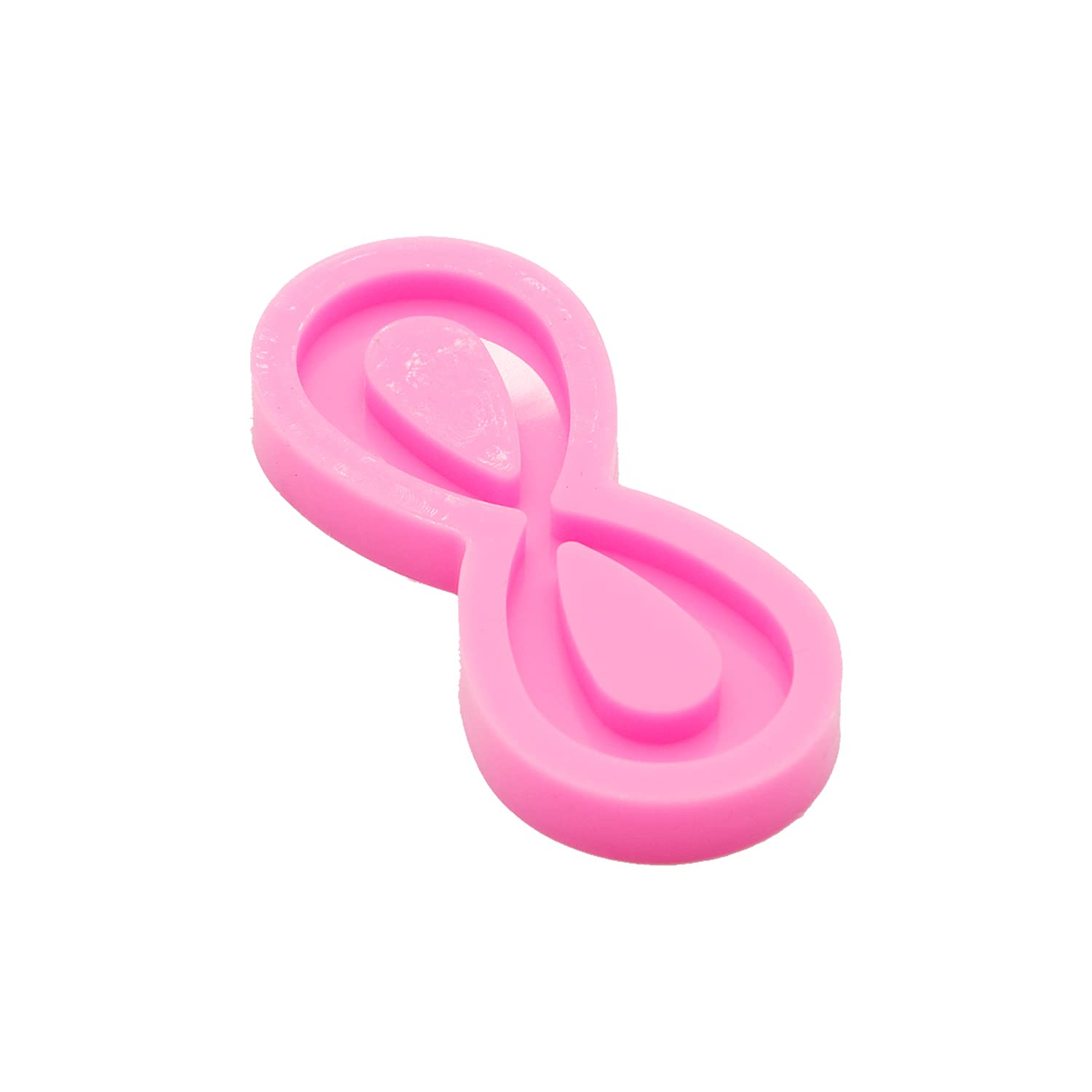 Angel Wings Shiny Glossy Hollow-Out Silicone Keychain Mold - 8-Shape Candy Crystal Epoxy Jewelry Making Mold for Resin Crafts, DIY Necklaces & Keychains (Perfect for Birthday Gifts, Party Favors & Handmade Jewelry)