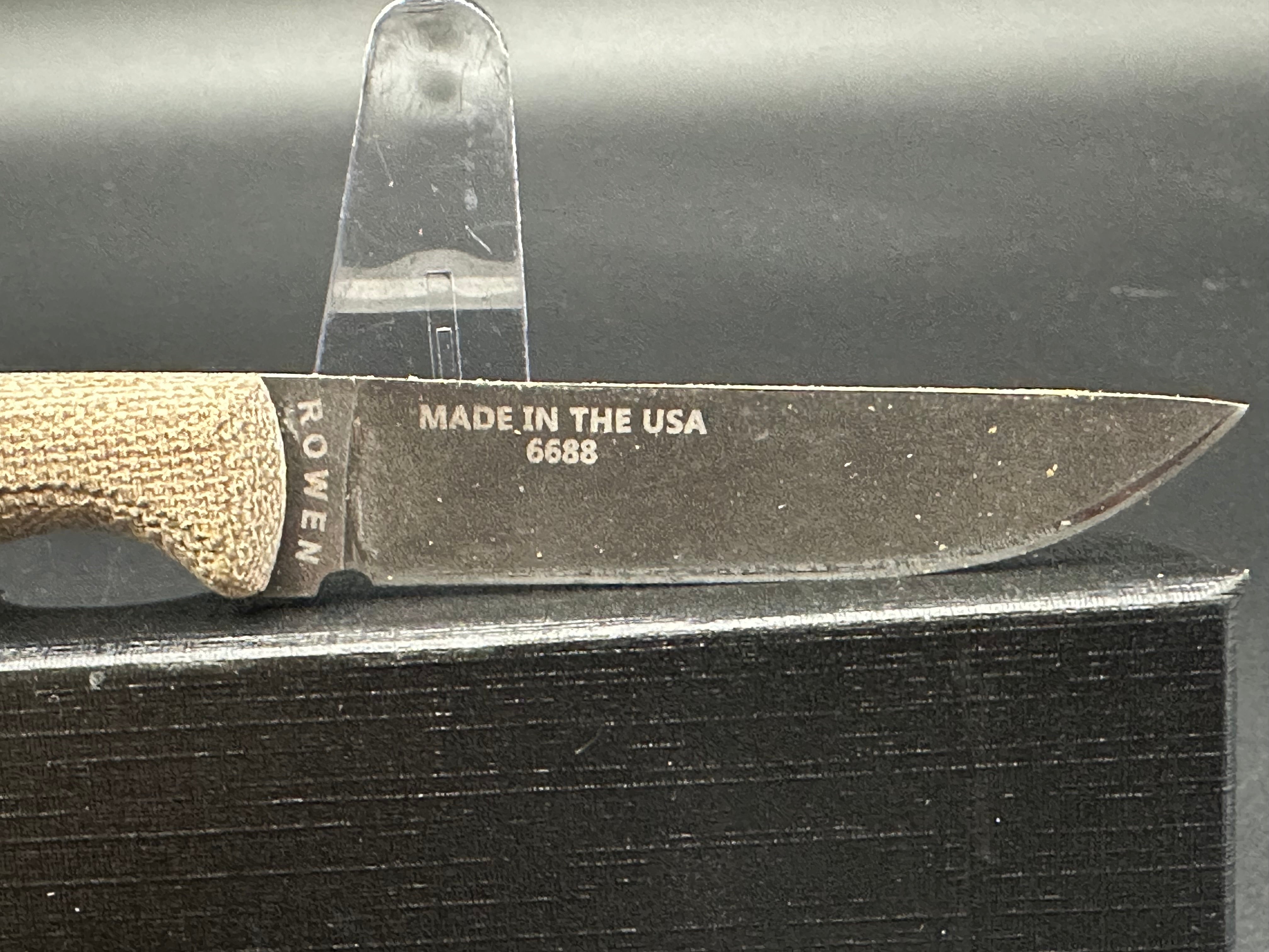 ESEE Camp Lore CR2.5 Bushcraft Knife - High Carbon Steel Fixed Blade Survival Knife for Outdoor Camping, Hunting & Bushcraft Activities
