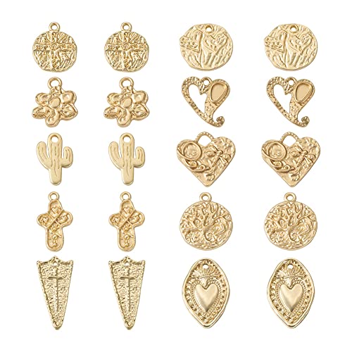 Real 14K Gold Plated-Mixed Shape