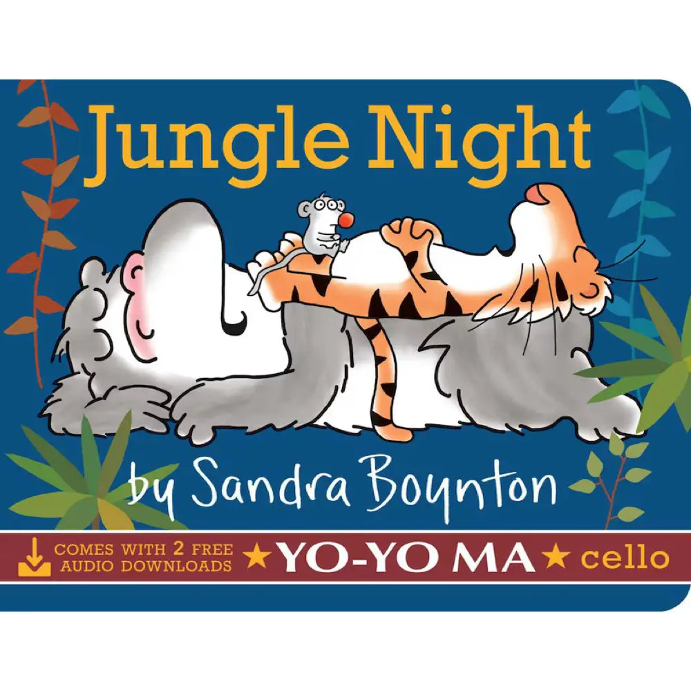 Jungle Night Board Book by Sandra Boynton – Interactive Bedtime Story for Kids & Toddlers | Perfect for Early Learning & Family Reading Time