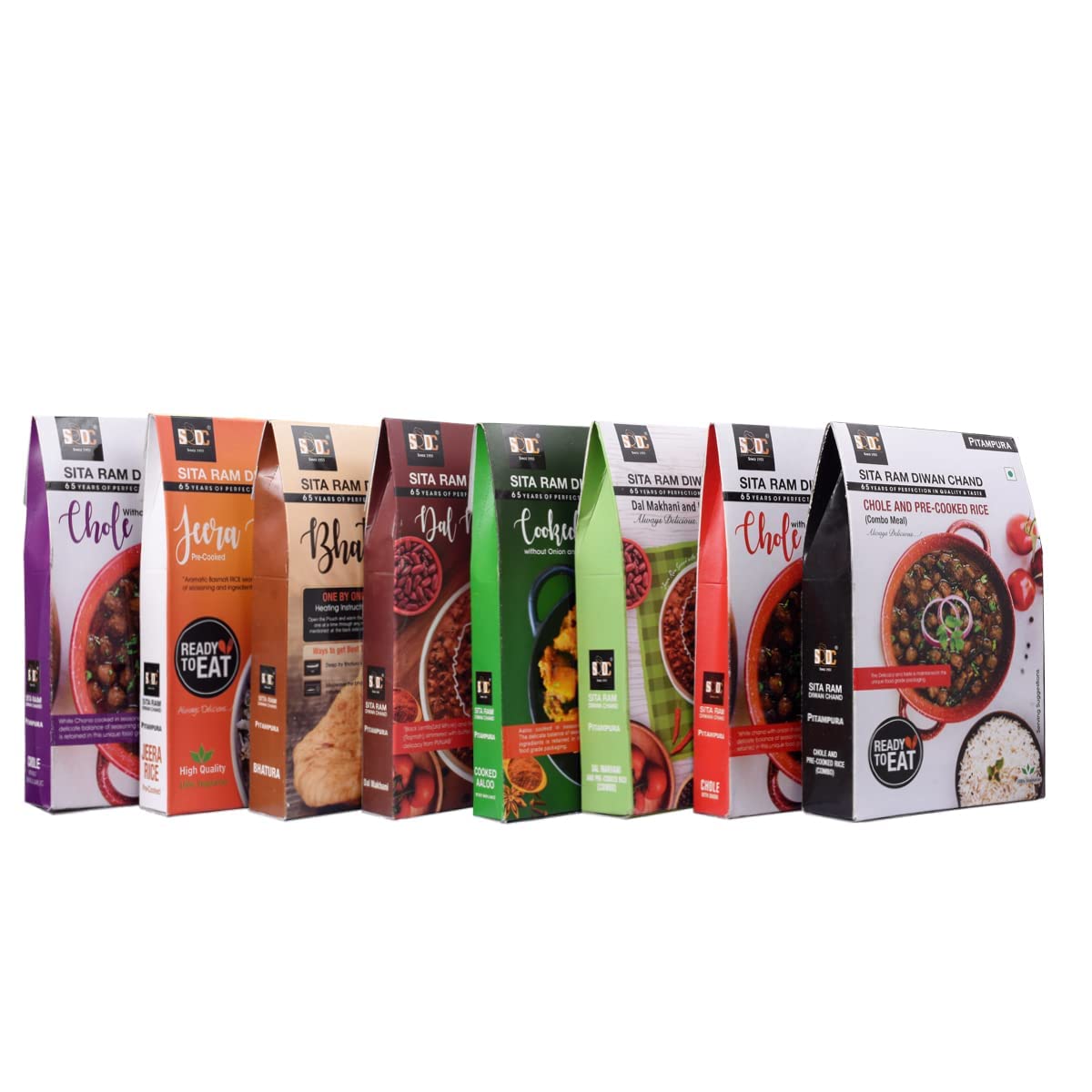 Ready to Eat Chole with Onion 300g | No Preservatives | 100% Natural Vegetarian Snack | Pack of 4 for Quick Meals