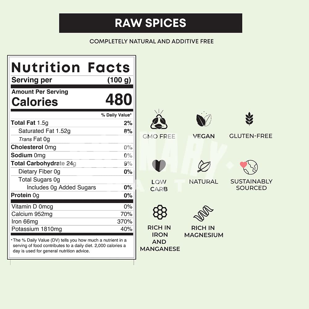 Premium Natural Cumin Powder for Cooking | Authentic Indian Spice Seasoning for Curries, Lentils, Chicken & Meat | Adds Rich Flavor to Dishes | 33 lbs Bulk Bag - Perfect for Restaurants, Catering & Home Chefs