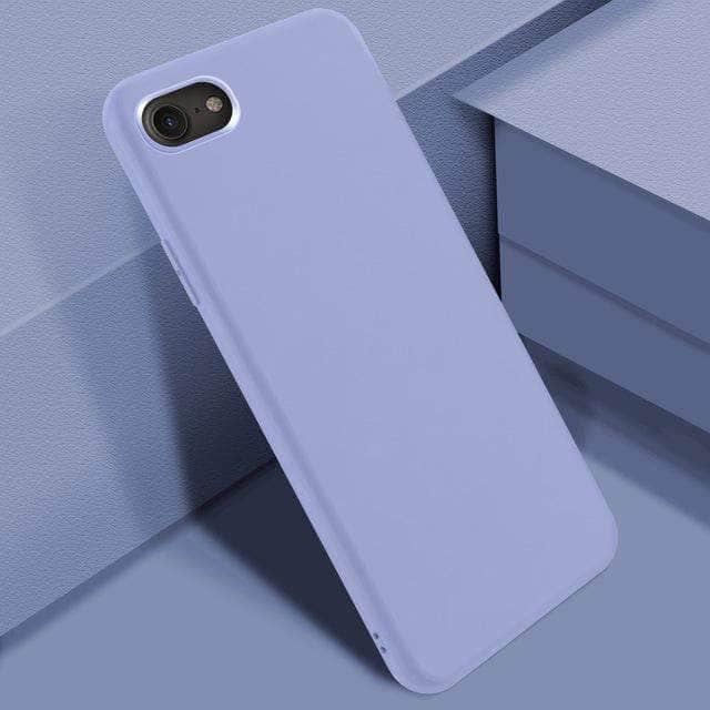 iPhone SE 2020 Case - Soft Silicone Candy Color Protective Cover with Velvet Matte Finish | Perfect for Everyday Use & Gift Giving