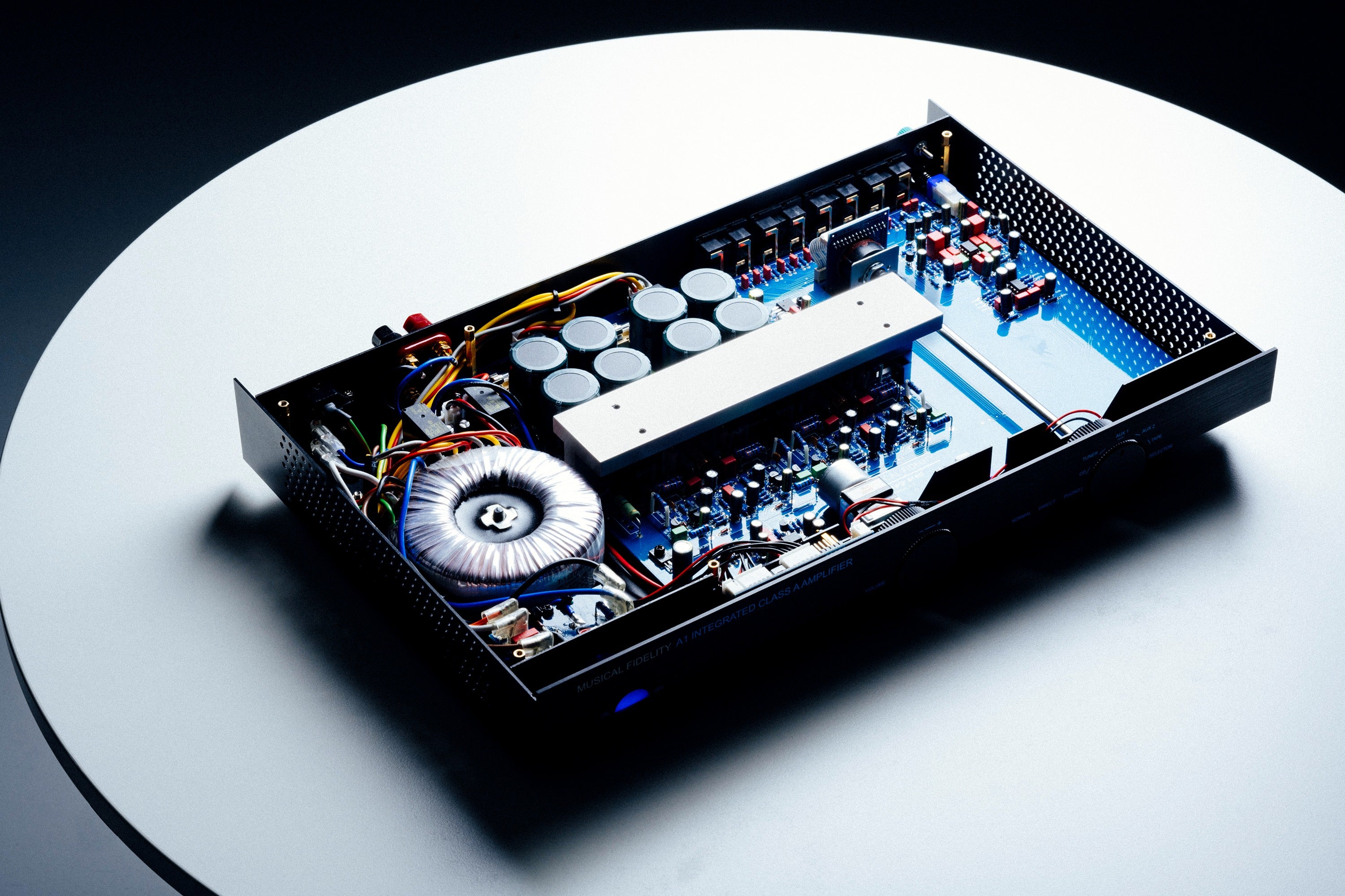 Musical Fidelity A1 Hi-Fi Class A Integrated Stereo Amplifier - Audiophile Home Audio System for Vinyl Records & High-End Speakers