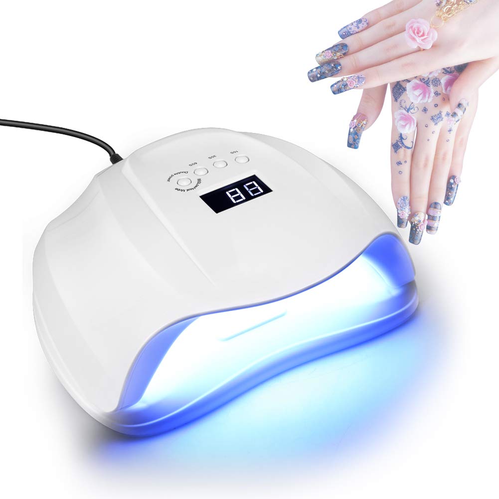Professional 36W UV LED Nail Lamp Dryer for Gel Polish - Fast Curing Nail Light for Salon & Home Use | Perfect for Manicures, Pedicures & DIY Nail Art (EU Plug)