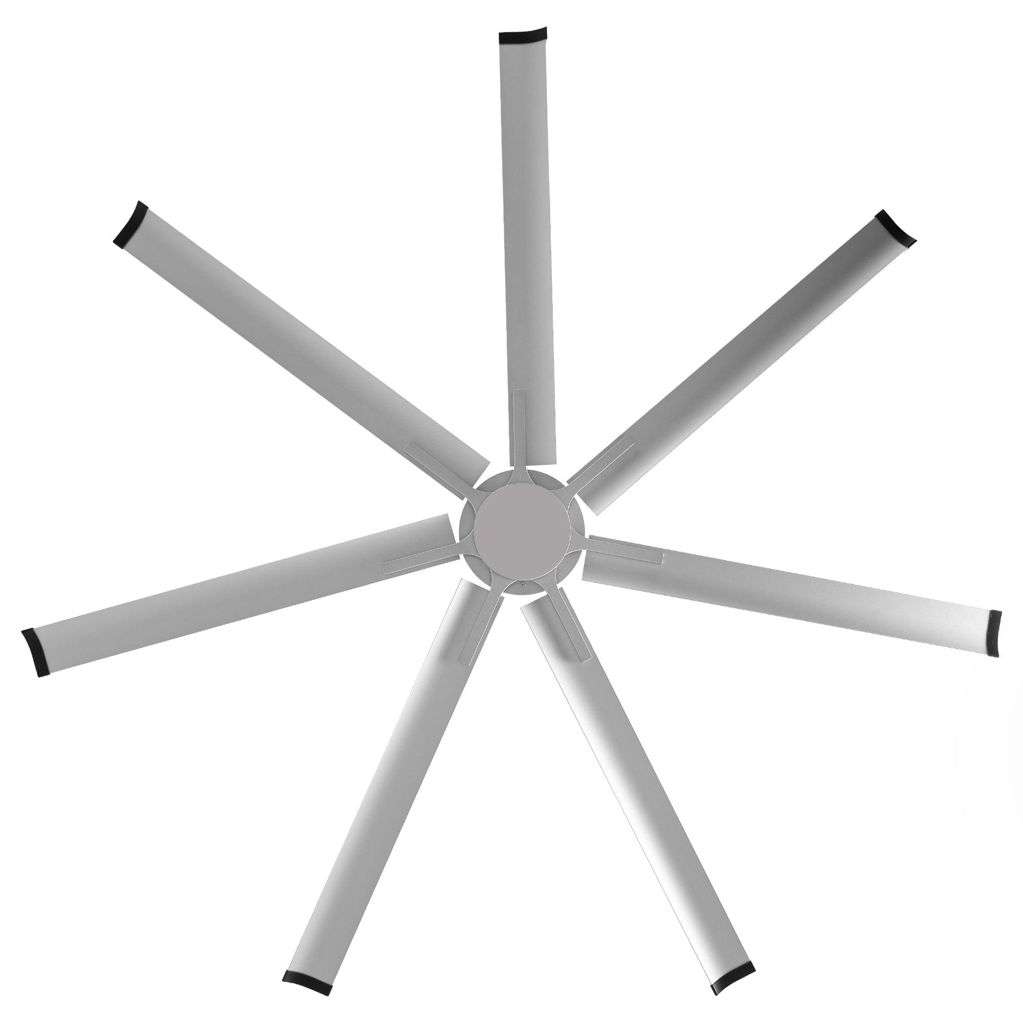 84 Inch & 100 Inch Large Ceiling Fan with Remote Control - Ultra Quiet, High Airflow for Living Room, Bedroom, or Outdoor Patio