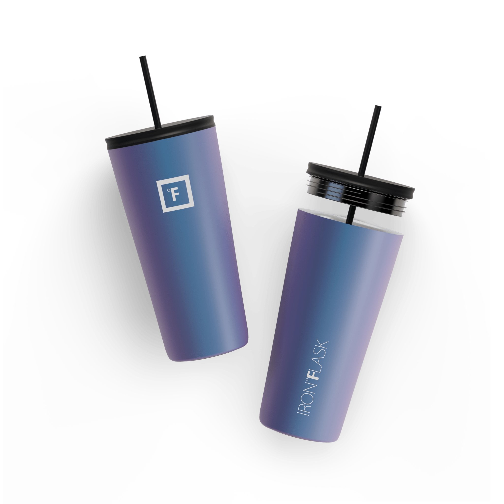 20 Oz Classic Tumbler 2.0 - Insulated Stainless Steel Travel Mug with Lid & Straw - Perfect for Coffee, Tea & Cold Drinks at Home, Office or Gym