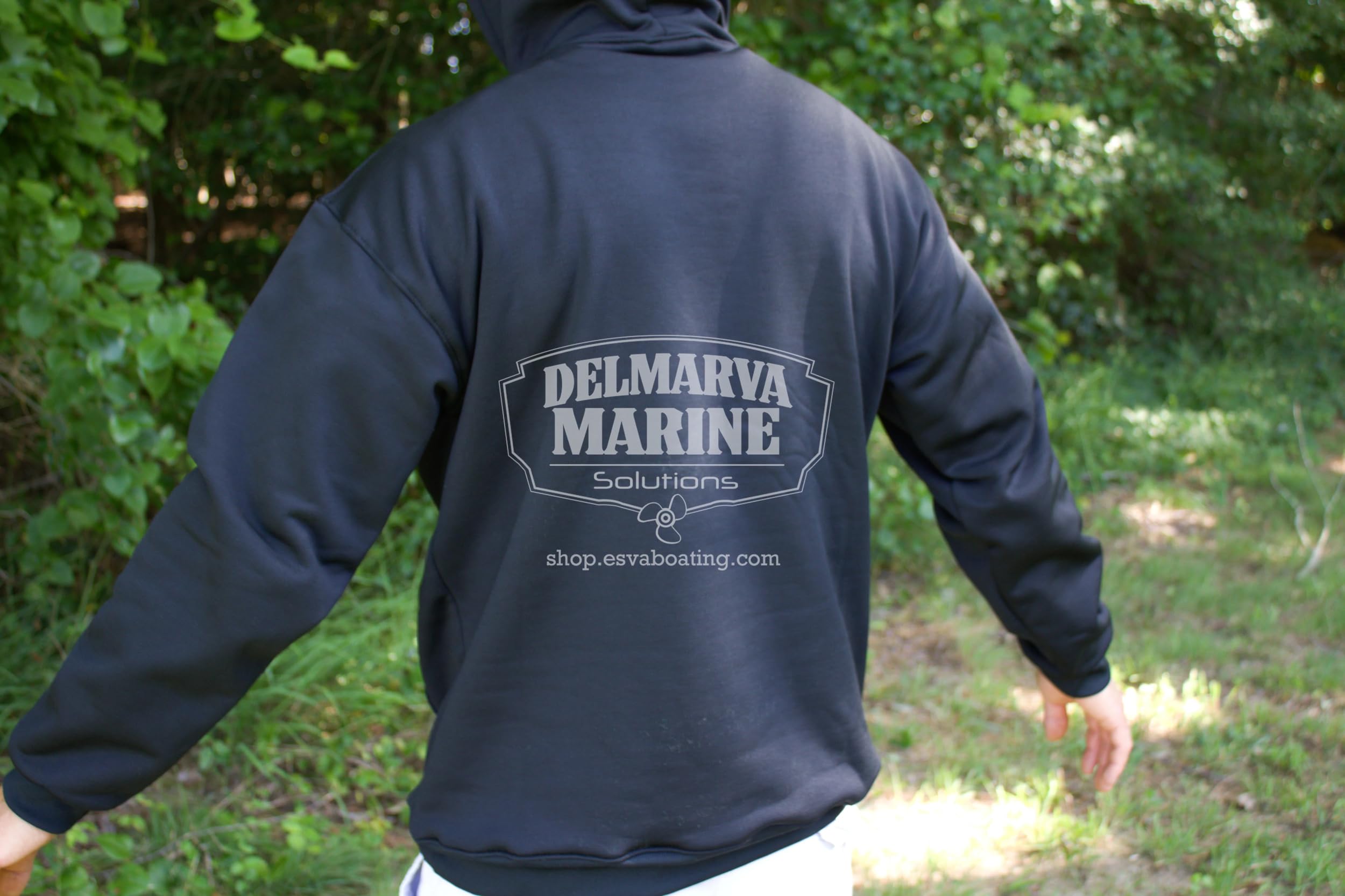 Men's Black Arctic Striped Hoodie - Medium Size | Winter Warm Fleece-Lined Pullover for Outdoor Activities & Casual Wear