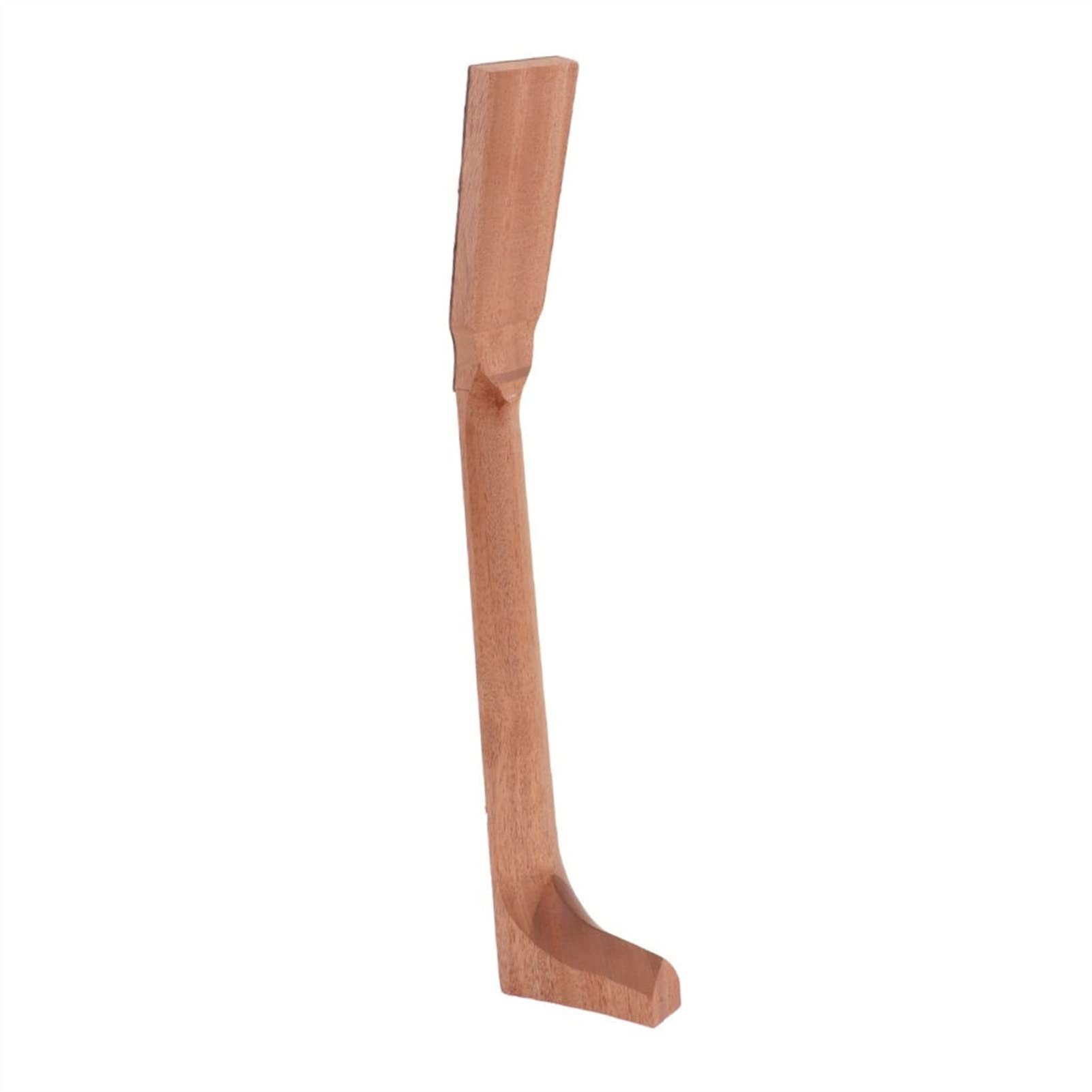 Premium Solid Mahogany Guitar Neck Headstock - Replacement Part for Acoustic Guitar Repair & DIY Luthier Projects | Perfect for Professional Repairs, Custom Builds & Home Workshop Upgrades