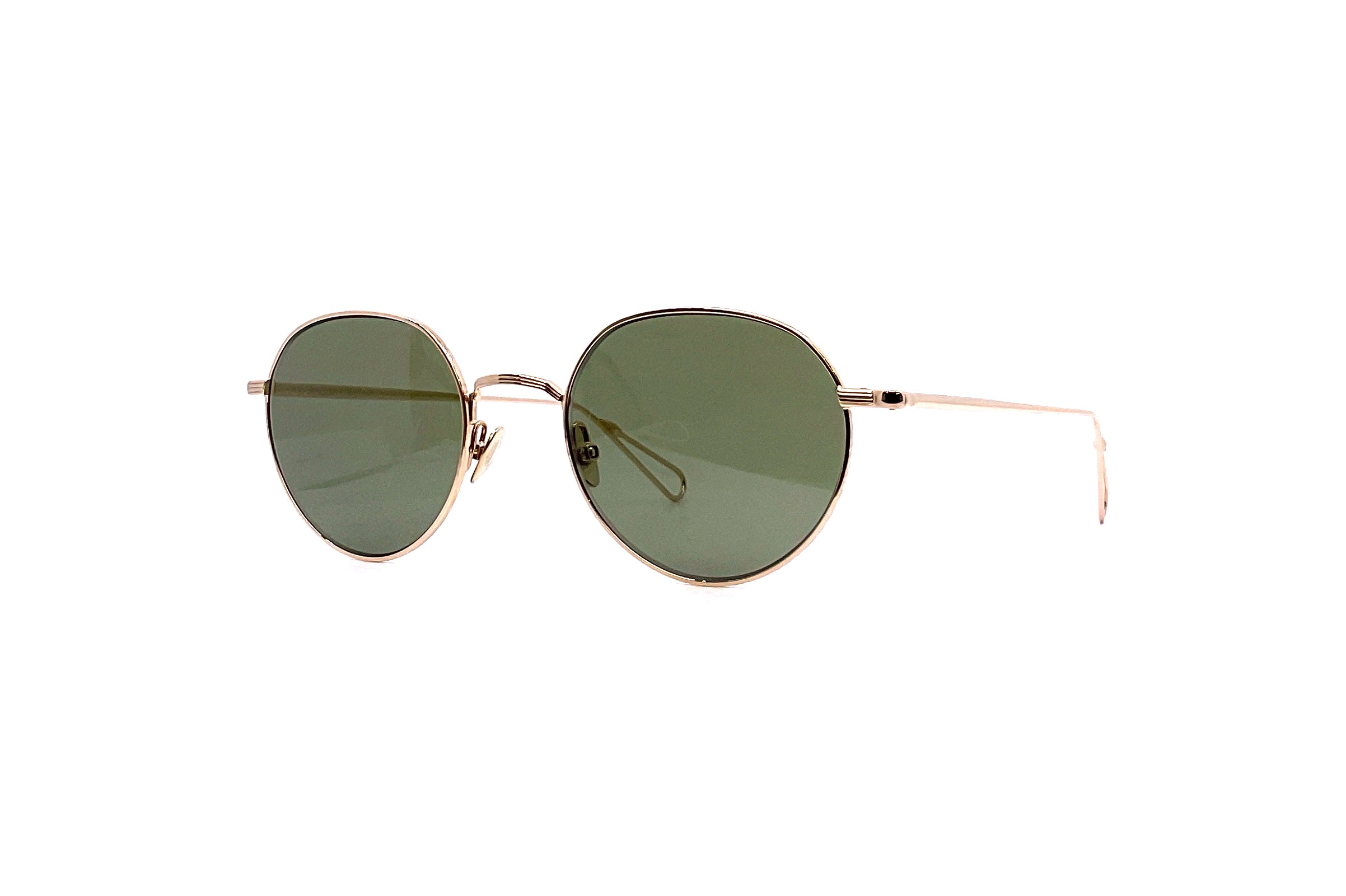 Ahlem Cambronne Sun Champagne Sunglasses - Luxury Designer Shades for Women & Men - Perfect for Beach, Travel & Outdoor Activities