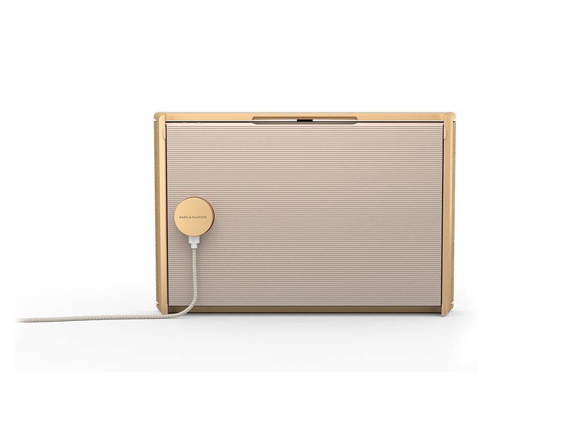 Bang & Olufsen BeoSound Level Wireless Speaker with Google Assistant - Premium Bluetooth Speaker for Home, Office & Outdoor Use