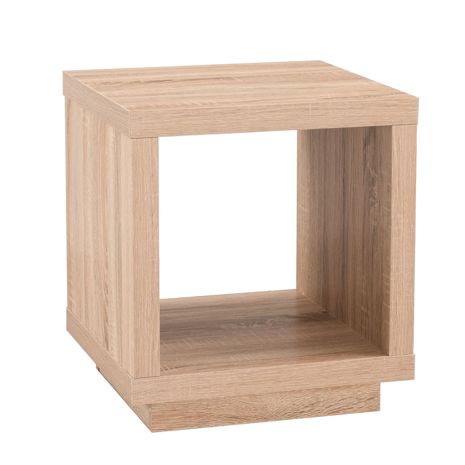 Criterion Brunswick 18-Inch Oak End Table - Perfect for Living Room, Bedroom, or Office Side Table