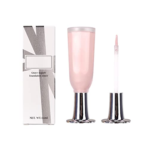 Color Toner Foundation Highlighter Liquid Shadow - 14ml Pink Eye Highlighter Makeup for Face & Body | Brightening Skin & Lasting Wear | Perfect for Contouring, Highlighting & Everyday Makeup Looks (One Size)