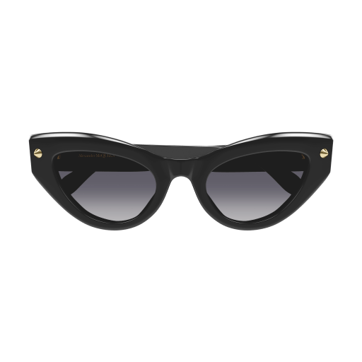 Alexander McQueen AM0407S 001 Sunglasses - Luxury Designer Shades for Men & Women | Perfect for Outdoor Activities, Beach, and Fashion Statements