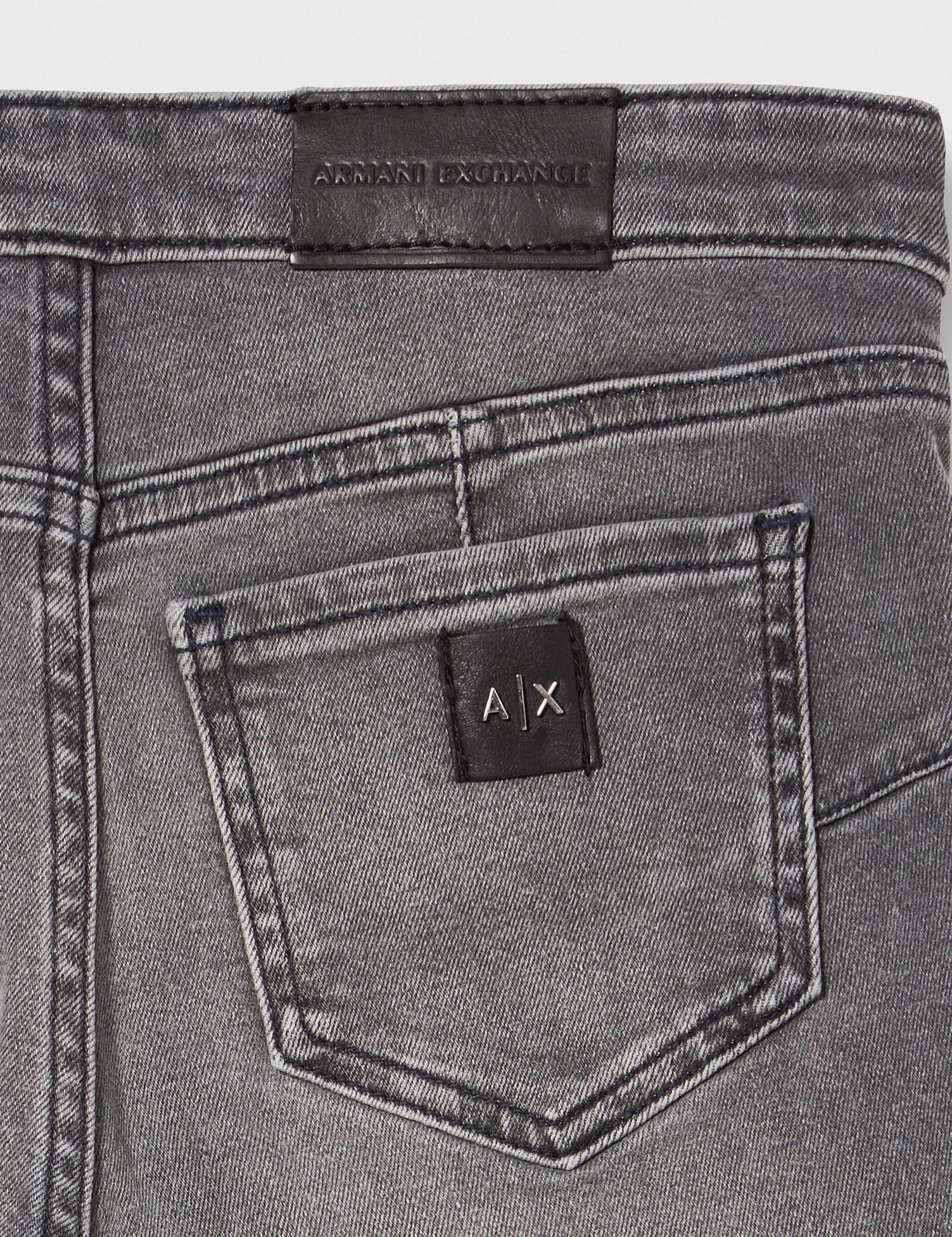 Armani Exchange Women's Memory Fabric High-Waisted Lift-Up Jegging Denim Jeans - Stretch Comfort for Work, Travel & Casual Wear