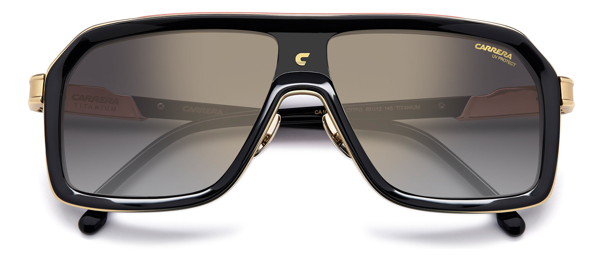 Carrera CA 1053/S/TI Men's Titanium Sunglasses - Polarized UV Protection for Driving, Running & Outdoor Sports