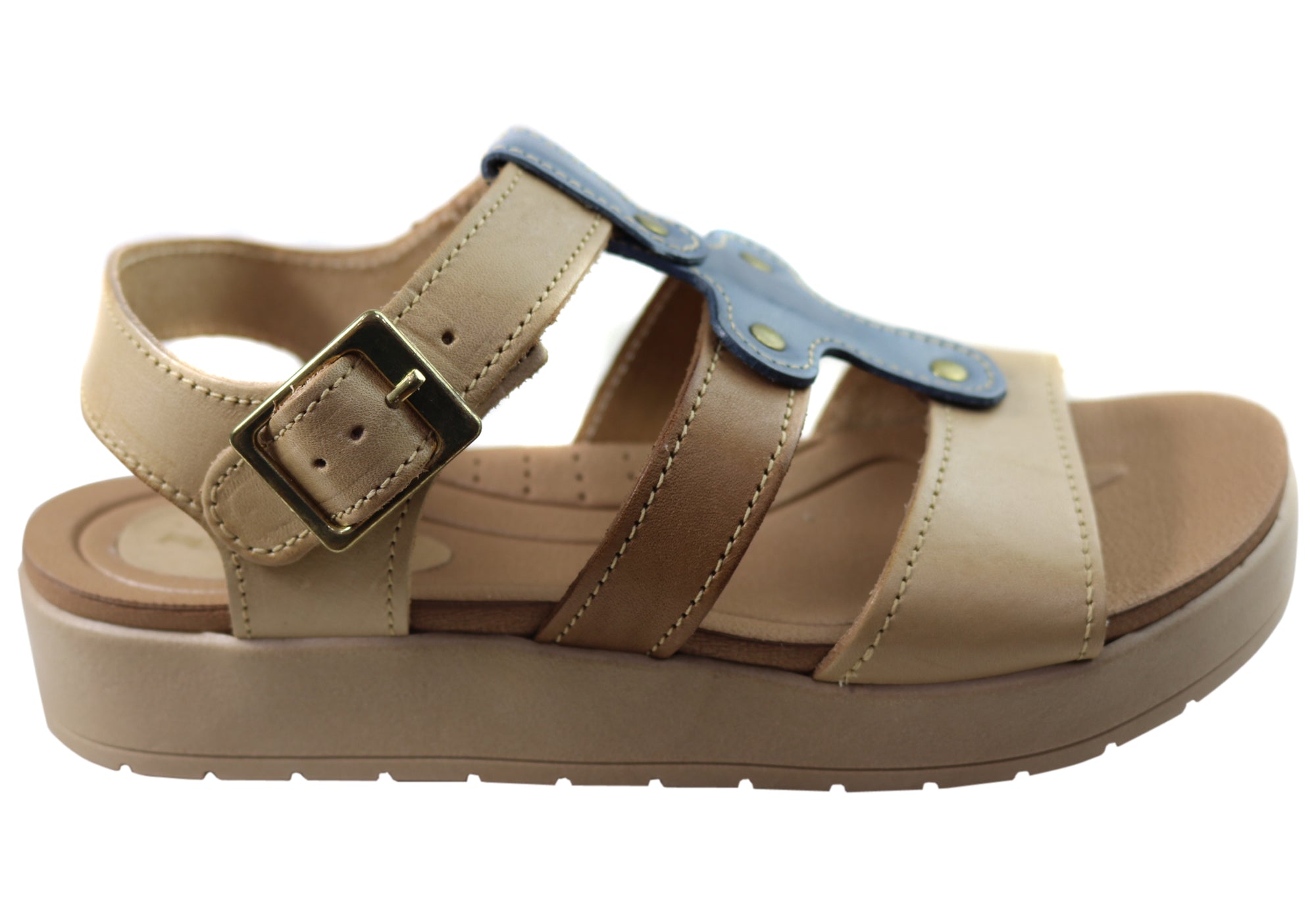 Atlas Women's Comfortable Leather Sandals - Handmade in Brazil - Perfect for Beach, Vacation & Summer Outfits