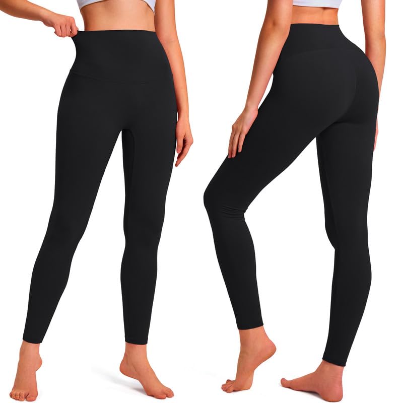 Buttercloud High Waisted Yoga Pants for Women - Tummy Control Workout Leggings, No Front Seam Gym & Running Tights | Perfect for Yoga, Pilates & Everyday Wear