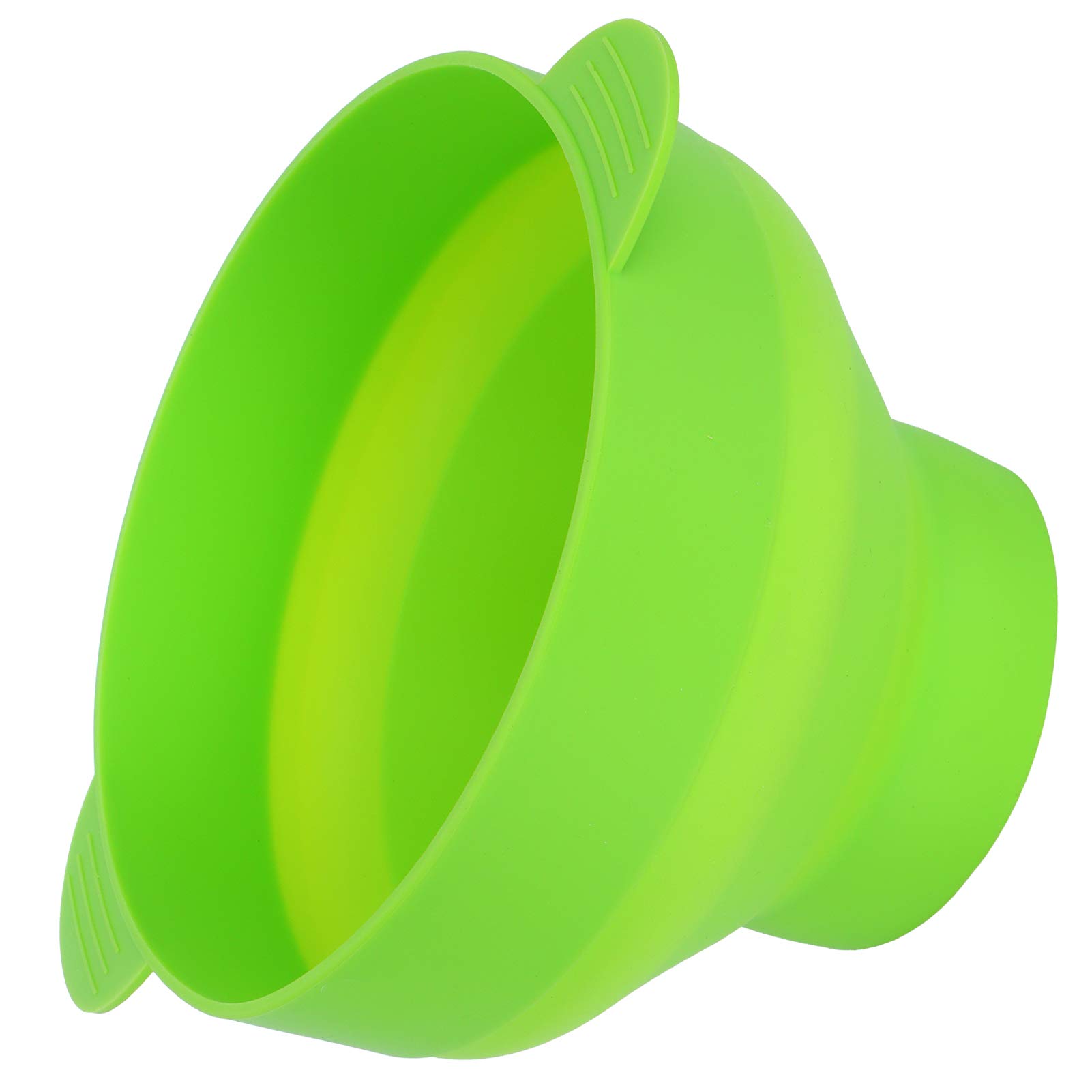 Foldable Hot Air Microwave Popcorn Maker Bowl with Handle - BPA-Free, Eco-Friendly Popcorn Popper for Healthy Snacking - Perfect for Movie Nights, Parties & Family Gatherings (Green)