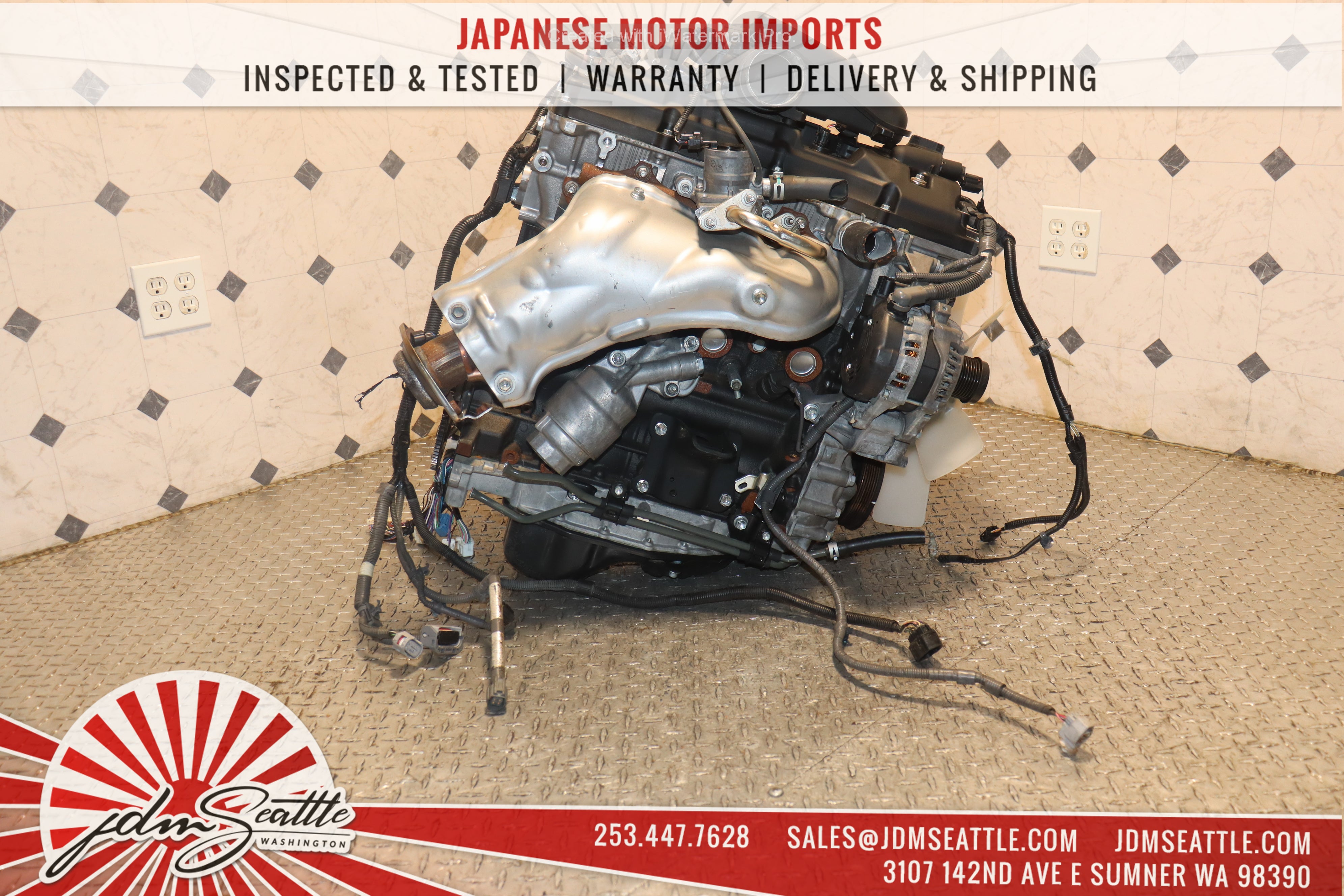 2005-2015 Toyota Tacoma 2TR-FE DOHC VVT-i Engine Replacement - Compatible with JDM Models | Perfect for Off-Roading, Daily Driving & Performance Upgrades