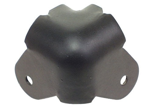 McBride GC 202B Black 2-Legged Speaker Cabinet Corner Bracket - Heavy Duty PA System & Stage Equipment Accessory for Secure Speaker Mounting