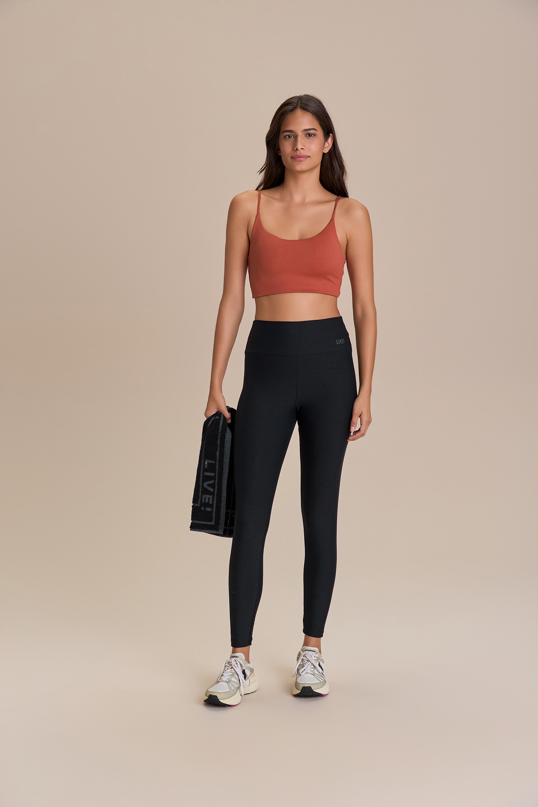 Curve Sense® High Support Sports Bra for Women - Comfortable & Breathable Workout Top for Running, Yoga & Gym