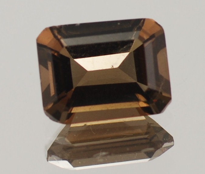 Wholesale Natural Genuine Smokey Quartz Loose Stones - 12x10, 14x10, 14x12, 16x12, 18x13mm Emerald Cut VVS Quality for Jewelry Making, Engagement Rings & Healing Crystals