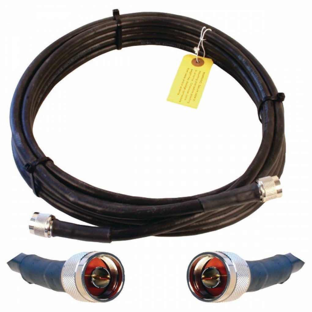Wilson Electronics 952320 UA Low Loss Coaxial Cable (20 ft) - High-Performance Coax Cable for TV, Internet & Antenna Signal Boosters