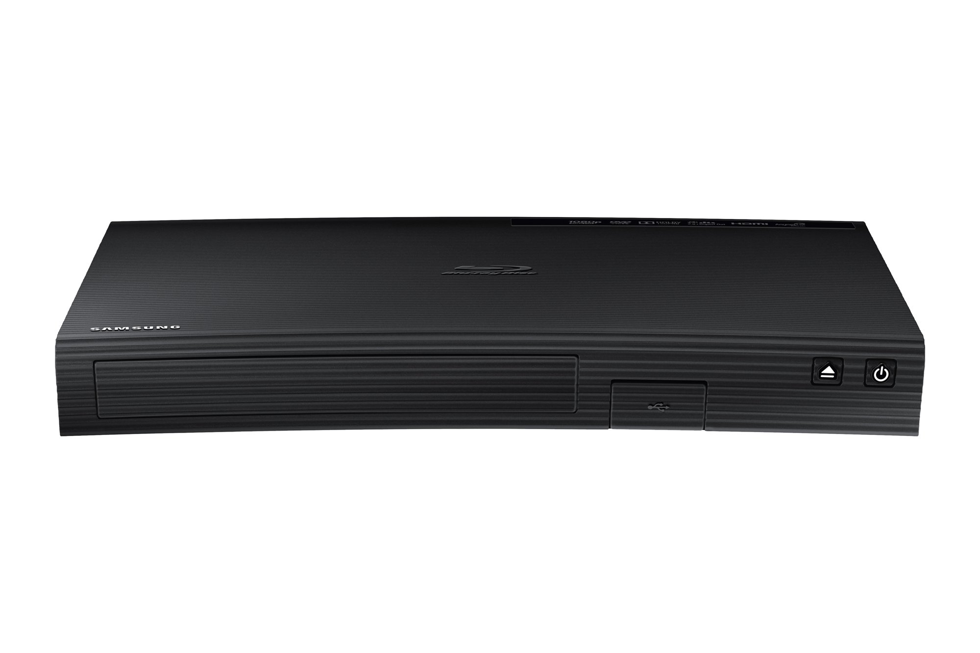 Samsung BD-J5500 3D Blu-ray DVD Player with Built-In WiFi & Streaming Apps - Watch Netflix, Hulu, YouTube in HD - Perfect for Home Theater & Movie Nights