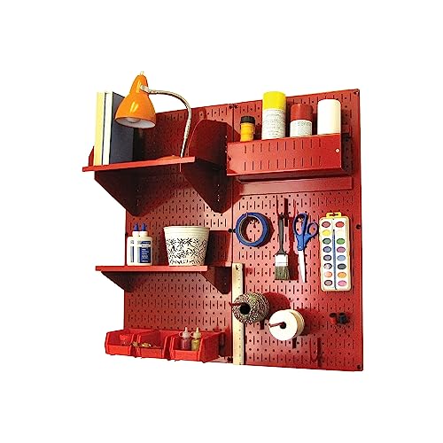 Red Pegboard Red Accessories