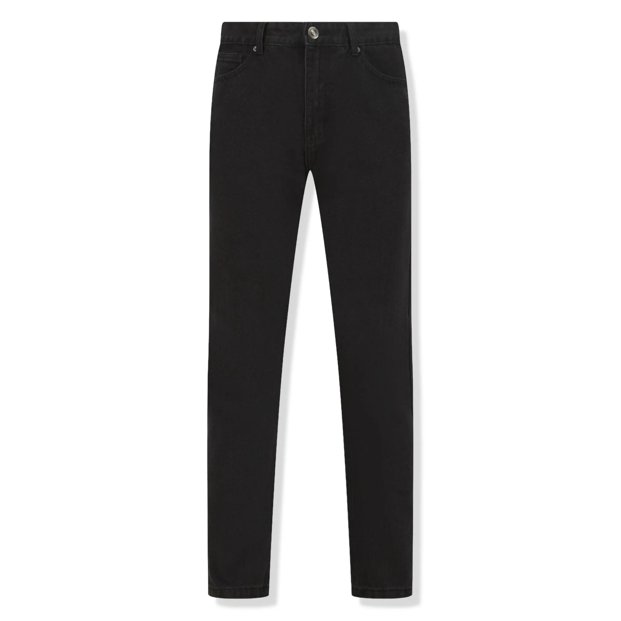 Belier Straight Leg Jeans for Women - Classic Washed Black Denim Pants | Comfortable & Stylish for Casual Wear, Office & Everyday Outfits