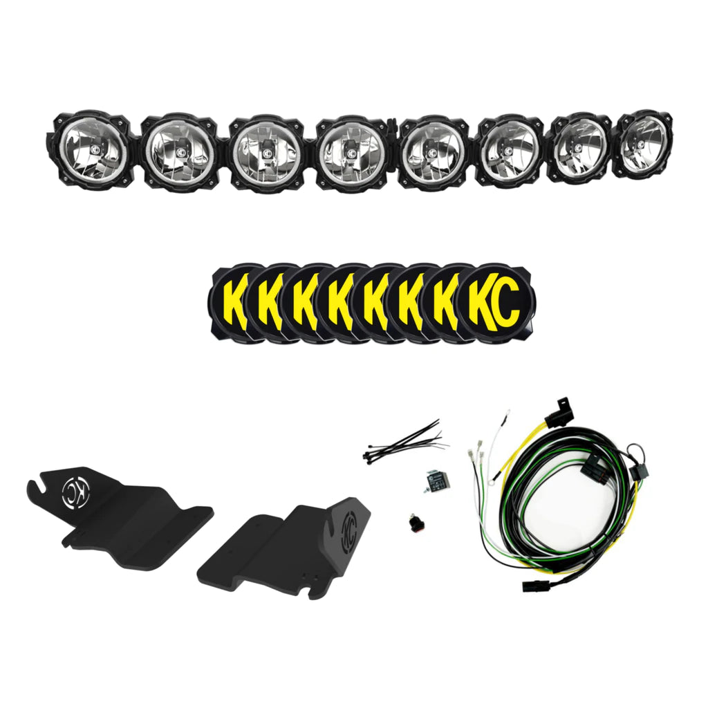 Gravity® LED Pro6 50 Light Bar Kit for 2021+ Ford Bronco - Off-Road Lighting, Trail Driving & Night Adventure Accessories