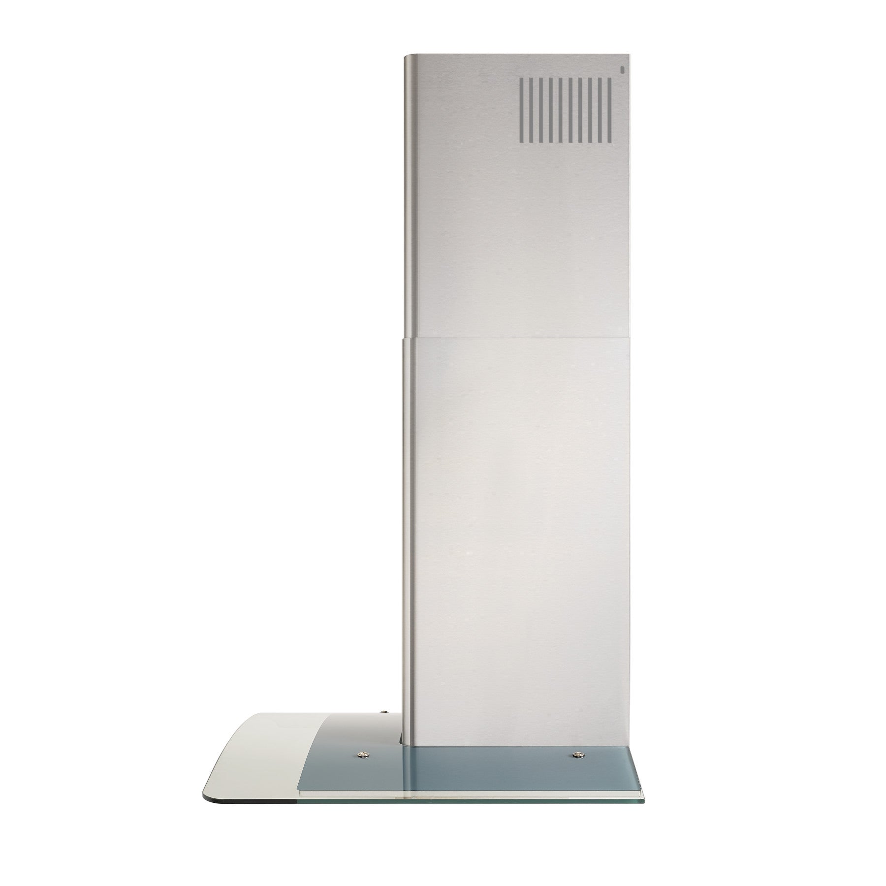 Broan 30-Inch Stainless Steel Range Hood 400 CFM with Curved Glass Chimney - EW4630SS | Modern Kitchen Ventilation for Gas & Electric Stoves