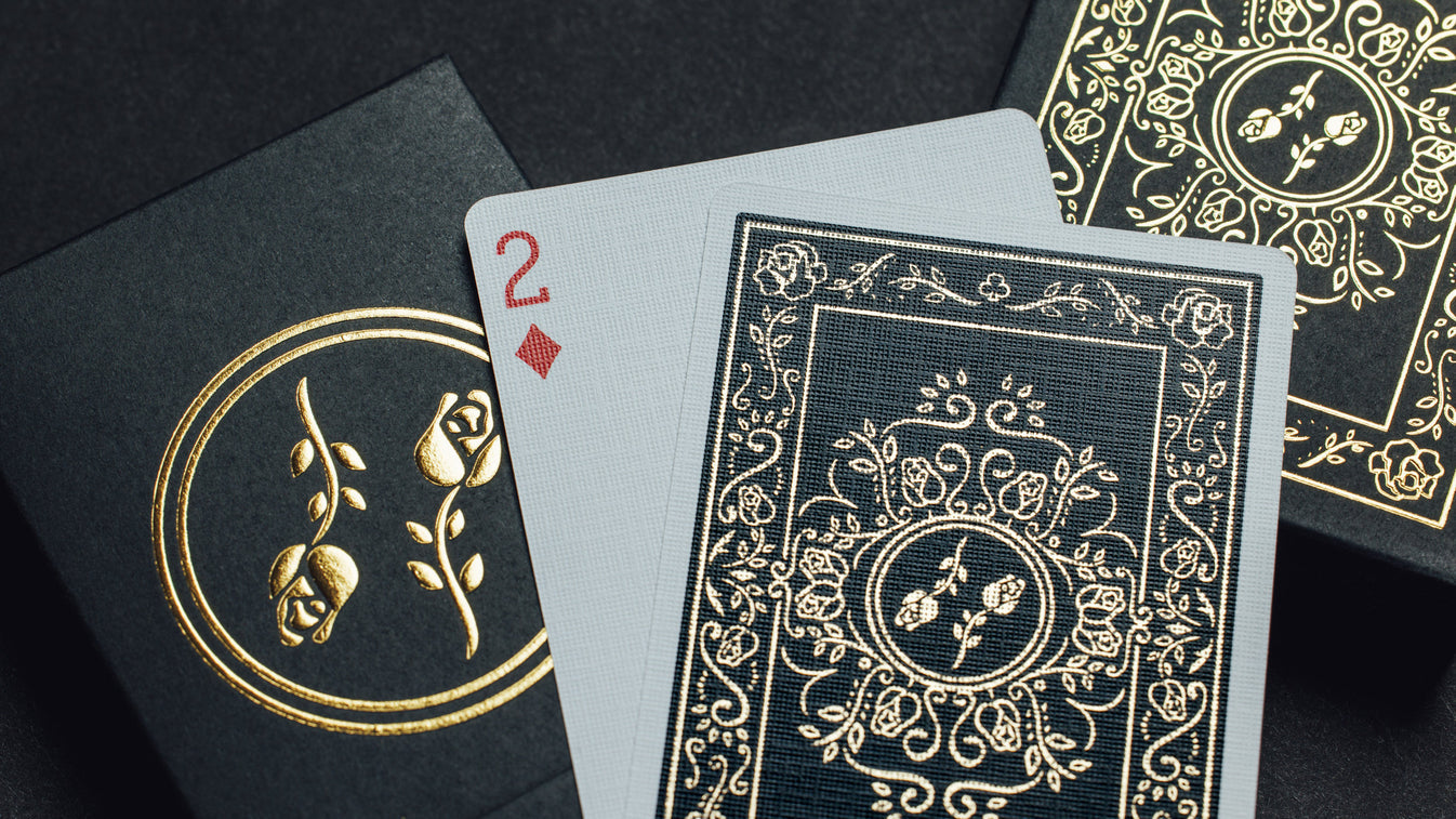 Black Roses 10 Year Anniversary Playing Cards - Premium Collectible Deck for Card Games, Magic Tricks & Poker Night - Perfect Gift for Card Enthusiasts