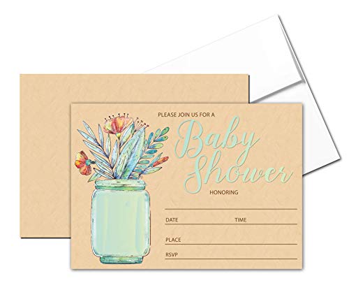 Floral Jar Blue
