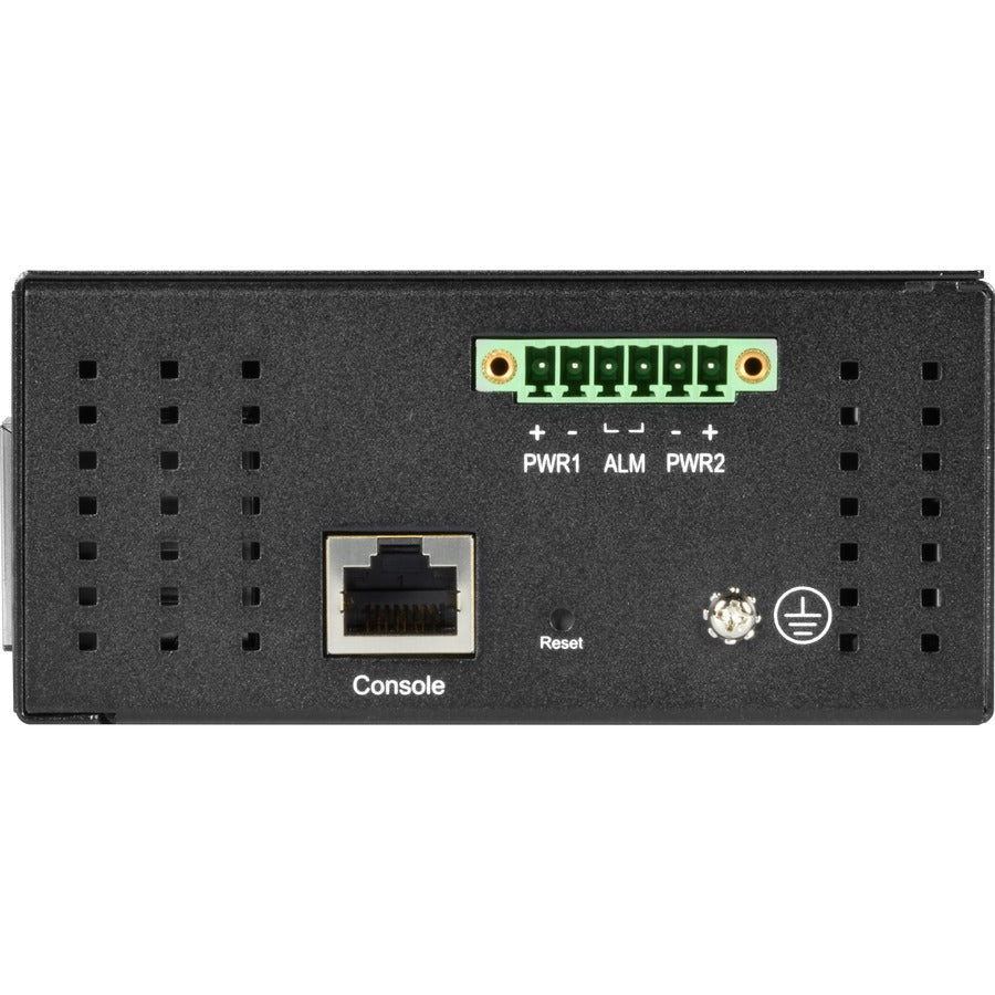 14 Port Industrial Gigabit Ethernet Switch - Managed, Extreme Temperature Resistant for Harsh Environments - Ideal for Factory Automation, Outdoor Networks & Data Centers