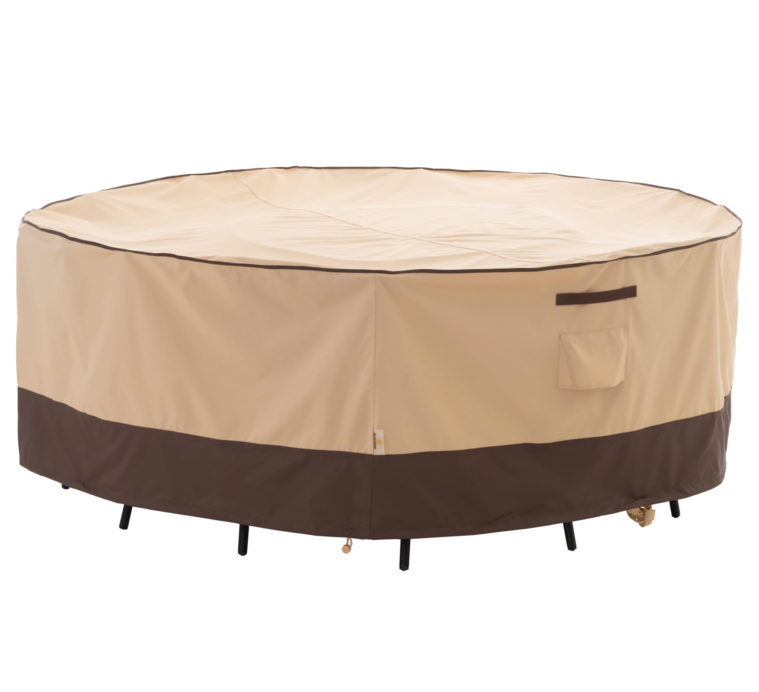 Waterproof UV-Resistant Outdoor Furniture Cover - Fade Proof Round 108