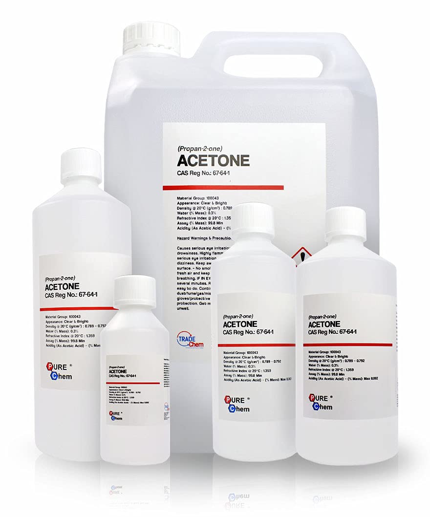 **Pure 99.8% Acetone for Acrylic Nails & Polish Remover - 2 Pack (2L Each) - Fast & Effective Nail Salon & DIY Manicure Solution**    *(Use for professional nail salons, at-home manicures, or removing stubborn gel/acrylic nails quickly!)*